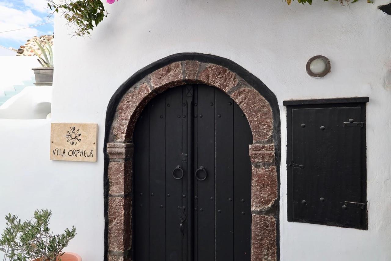 Villa Orpheus Santorini Megalochori  Exteriör bild