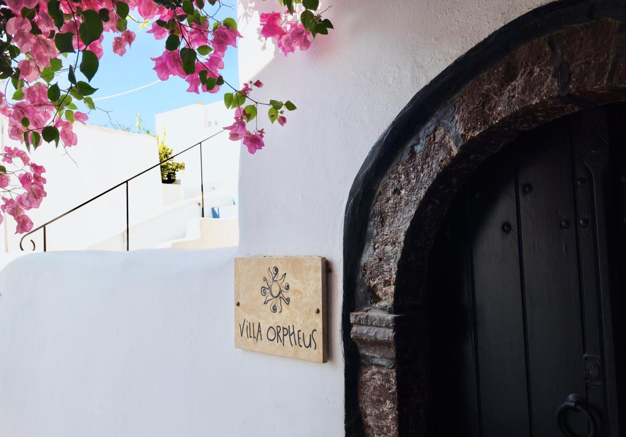 Villa Orpheus Santorini Megalochori  Exteriör bild